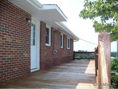 Rear of home / deck