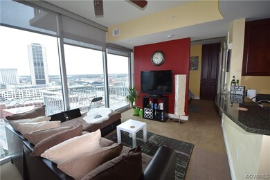 Great Room of another unit