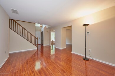 Foyer opens to Living Room