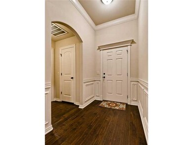 Lobby/Reception. Nice entry way with wood floors.  Check out the trim detail, very nice!