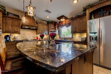 Kitchen and Kitchen Island