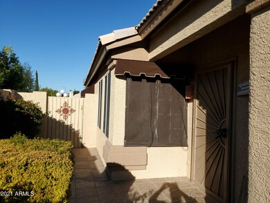 Matching Color Trim Awnings