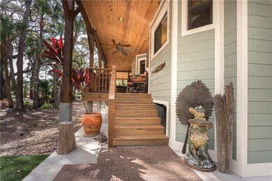 LED lighted stairway & front porch set on timers c