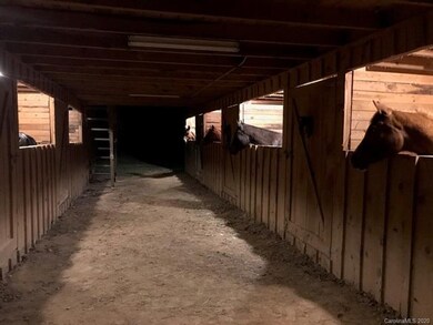 A shot showing the lighting in each stall.