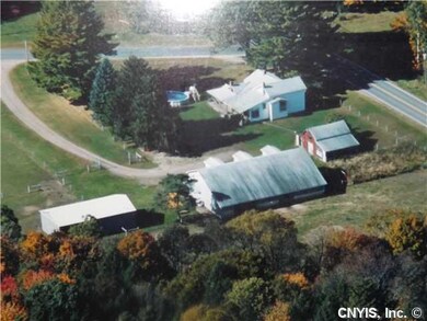 Aerial View. This aerial was taken some time ago b