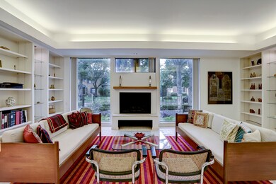 The core of the first floor is centered around the