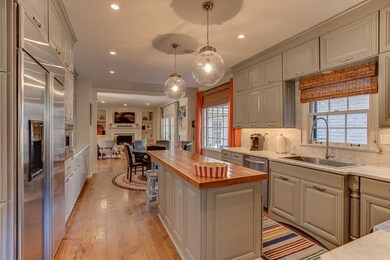 Another view of this fabulous kitchen which opens 