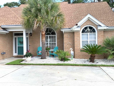 Nice clean flower beds and extra parking make this home very inviting!