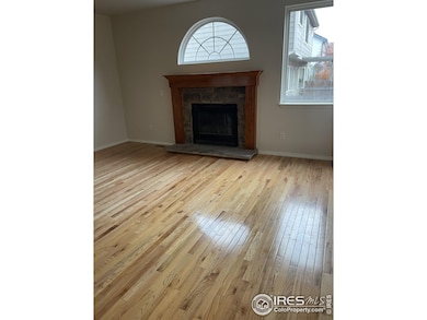 Family room with gas fireplace