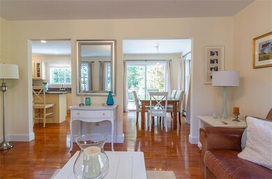 living room, dining area, and kitchen