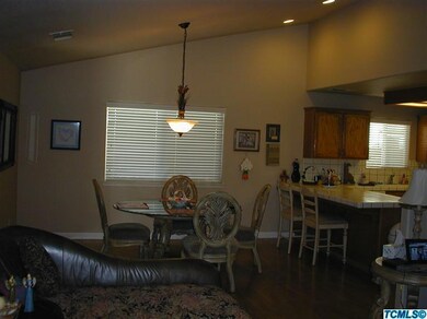 The dinning area is plenty spacious to a