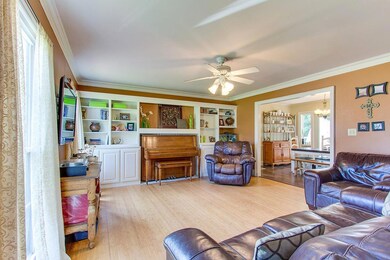 Home has a very appealing living room