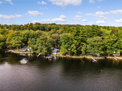 Half acre and 80 feet of waterfront