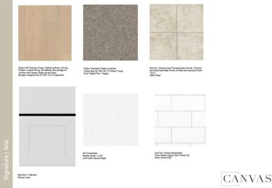 Design Selections.
Home is currently under constr