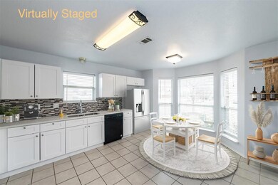 Kitchen virtually staged