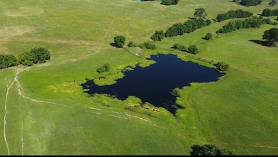 Bird's eye view of a large body of water