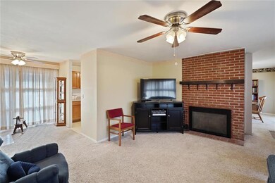 Third view of gorgeous fireplace! To the right you