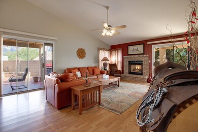 Living Room with Patio Access