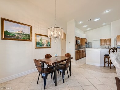 Breakfast area off kitchen and great room