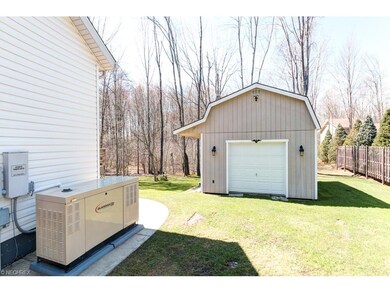 Back-up generator and large shed that is perfect f