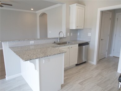 Stock photo, home will look similar.