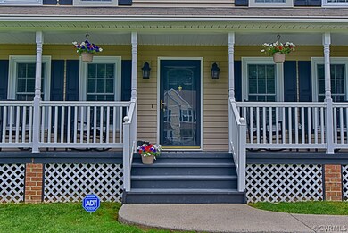 Enjoy relaxing on the county front porch in the mo