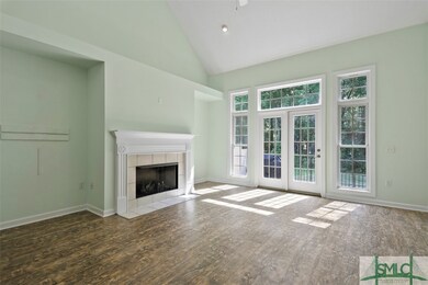 Great room view from dining area