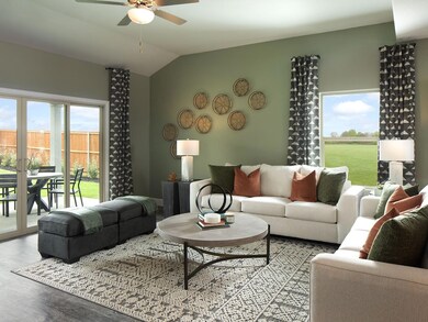 Photo is not of the actual home, but is an inspirational photo of builder’s model home and may depict options, furnishings, and/or decorator features that are not included