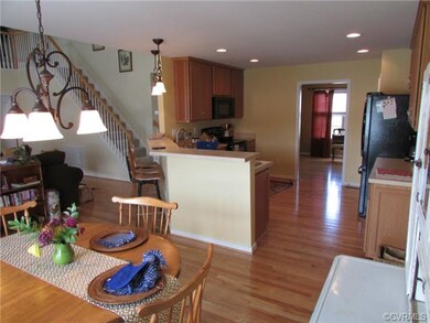Breakfast nook.