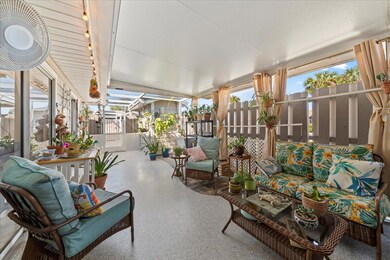 Screen Enclosed Courtyard