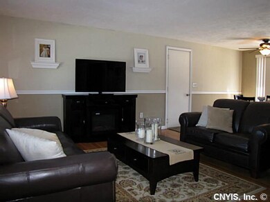 Living Room Refinished hardwoods in living room an