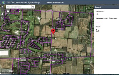 Wastewater System Map