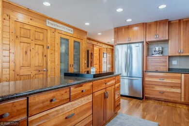 Tons of storage with stylish pantry