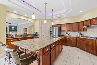 Expansive Kitchen Island