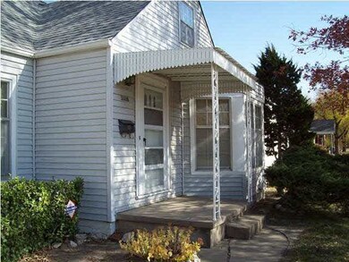 Covered front porch