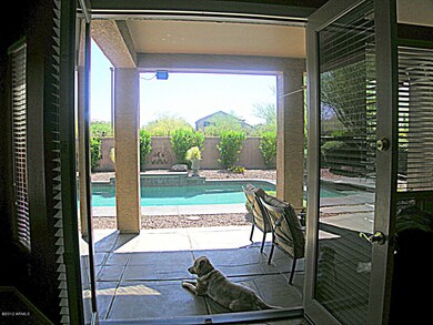 FRENCH DOORS TO BACKYARD