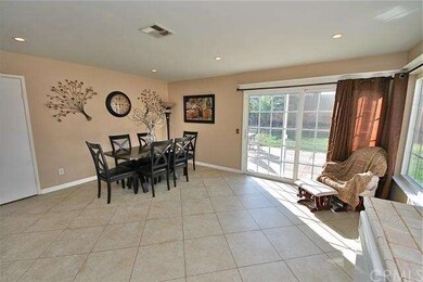 Spacious kitchen with dining area