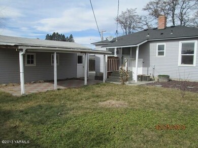 Back yard/ Rear view of house