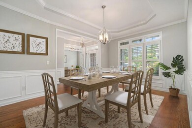 Formal Dining Room is ready to host dinner parties, holidays, or casual gatherings with friends