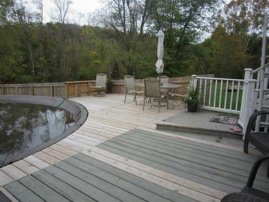 Patio/Deck. Lots of room for all your outside furn