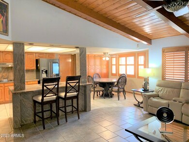 KItchen Great Room with Fireplace