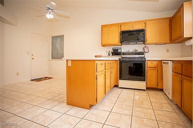 Plenty of room for a dinette set with door to the