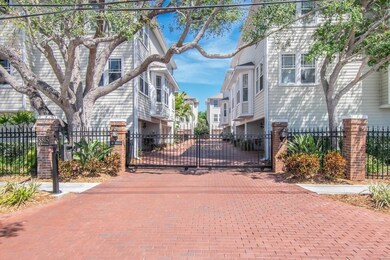 Securely gated Southgate Townhomes in the heart of