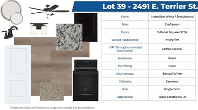 Interior Color Board