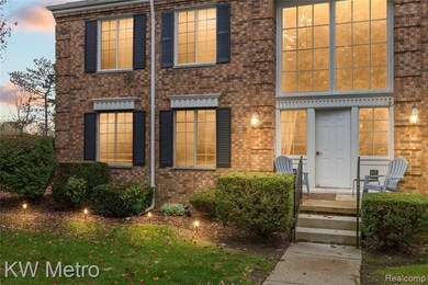View of front facade with brick siding