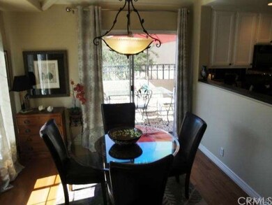 Dining area adjacent to kitchen