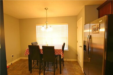 Eat-in area of the kitchen