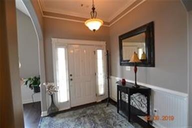 Elegant and Sophisticated front foyer.