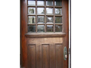 Original woodwork and front door