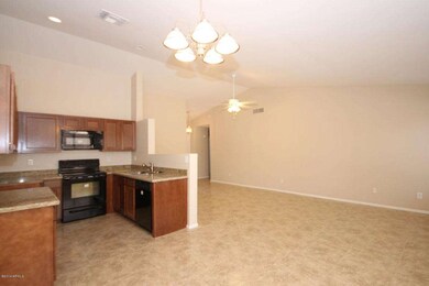Kitchen area in great room